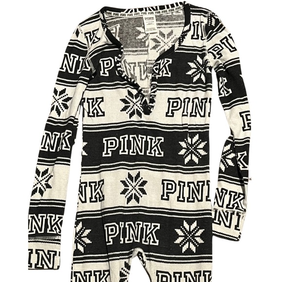 Pink Christmas Onesie - Picture 1 of 3